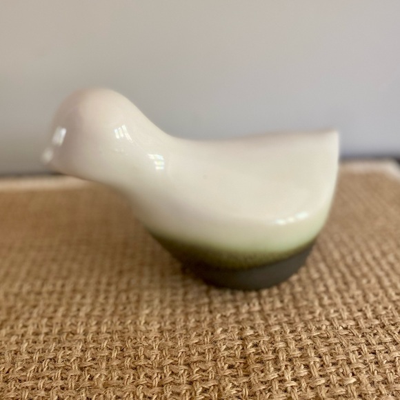 RARE VINTAGE ART DECO GLAZED PORCELAIN DUCK STATUE SCULPTURE - Picture 2 of 10